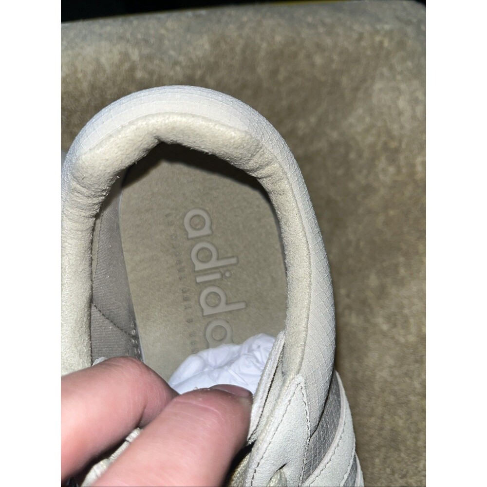 Size 11.5 - Fear of God Athletics x adidas Los Angeles Runner Sesame Cloud White - Picture 10 of 15